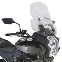 Givi AF4105 Airflow Sliding Clear Windshield (Maximum 52 x 48 cm & 12 cm travel) for Kawasaki Versys 650 15-21/Versys 1000 12-16