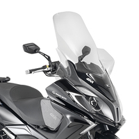 Givi D6107ST Clear Windshield 92.5 x 63.5 cm for Kymco Downtown ABS 125i/350i 15-23