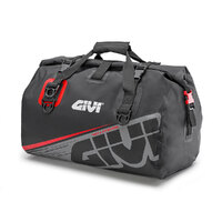 Givi EA115GR Easy-T Large Waterproof 40L Saddle Bag Grey/Red