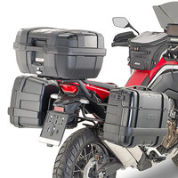 Givi PLO1179MK PL ONE-FIT Side Case Pannier Holder for Honda CRF1100L Africa Twin 20-23 w/Monokey Cases