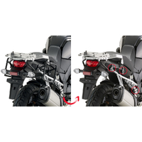 Givi PLR3105 Rapid Release Side Case Pannier Holder for Suzuki DL 1000 V-Strom 14-19 w/Monokey & Retro Fit Cases