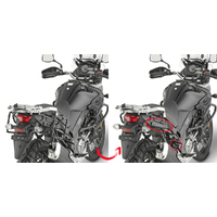 Givi PLR3112 Rapid Release Side Case Pannier Holder for Suzuki DL 650 V-Strom 17-23 w/Monokey & Retro Fit Cases