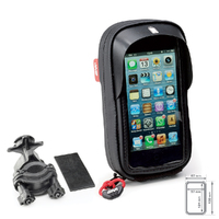 Givi S955B Universal Smartphone Holder w/Hardware Kit (Compatible w/Scooter/Motorcycle/Bicycle)