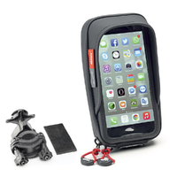 Givi S957B Universal Smartphone Holder w/Hardware Kit (Compatible w/Scooter/Motorcycle/Bicycle)