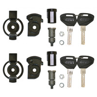 Givi SL102 Black Key Security Lock Set 2 Cases