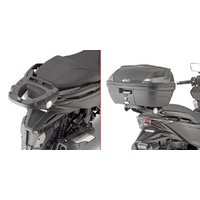Givi SR1166 Top Case Rear Rack for Honda Forza 125 ABS 15-18/Forza 125-300 19-20/ADV 350 22/Forza 350 23 w/Monolock or Monokey Top Case