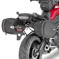 Givi TE2122 Saddlebag Holder for Yamaha MT-09 Tracer 15-17 w/Easylock Side Bags & Soft Side Bags