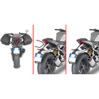 Givi TR6420 Remove-X Rapid Release Saddlebag Holder for Triumph Speed Triple 1200 RS 21-23 w/Soft Side Bags