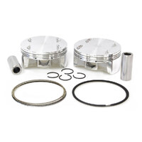 CP Carrillo CAR-BHM8120-2 Standard Pistons w/11.0:1 Compression Ratio for Milwaukee-Eight Touring 17-Up/Softail 18-Up w/Big Bore 107ci to 120ci Engine