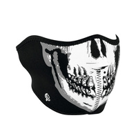 Zanheadgear Half Face Glow In The Dark Skull Face Neoprene Mask