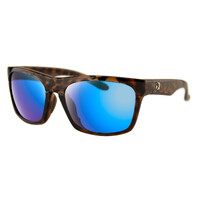 Bobster Route Sunglasses Gloss Brown Tortoise w/Purple High Definition Light Blue Revo Mirror Lens