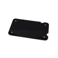 Custom Dynamics CD-LPFBCKB Flat Number Plate Backing Plate Black