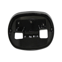 Custom Dynamics CD-TLBASEPLATEBLA Taillight Base Plate for HD Taillight Black
