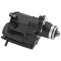 Compu-Fire CF-53810 1.6kw Starter Motor Black for Softail 07-17/Dyna 06-17/Touring 07-16