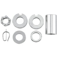 Colony Machine CM-2026-5 Rear Axle Spacer Kit Chrome for Softail 00-07