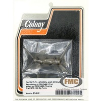 Colony Machine CM-2146-2 Tappet Oil Screen Spring for Big Twin 70-99