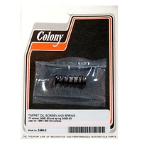 Colony Machine CM-2496-2 Tappet Oil Screen Spring for Big Twin 66-69