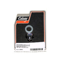 Colony Machine CM-2566-2 Transmission Drain Plug Chrome for Touring/FXR 81-94