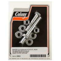 Colony Machine CM-2638-8 Foot Brake Master Cylinder Stud Bolt Kit for FL Softail 87-99