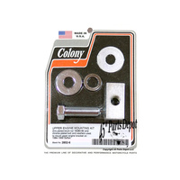 Colony Machine CM-2852-6 Top Motor Mount Block Chrome for FXST 84-99