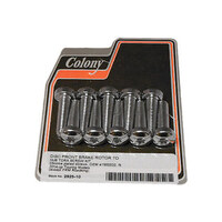 Colony Machine CM-2925-10 8mm x 1-1/4" x 30mm Torx Disc Bolts for Touring 14-Up