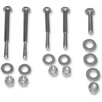 Colony Machine CM-8806-17 Upper Lower Engine Mount Bolt Kit Chrome for Big Twin 70-84