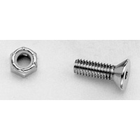 Colony Machine CM-8831-10 Front Disc Rotor to Hub Allen Head Bolts Kit w/Nuts Chrome for FXWG 78-83
