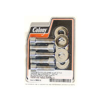 Colony Machine CM-8835-10 7/16-14 x 1-1/2" Rear Pulley/Sprocket Bolts Chrome