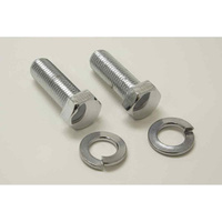 Colony Machine CM-9803-4 Lower Triple Tree Pinch Bolts Chrome for Wide Glide 49-Up