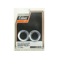 Colony Machine CM-9964-2 Fork Tube Bolt Washer Chrome
