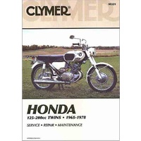 Clymer CM321 Honda 125-200CC Twins 1965-1978 (M321)