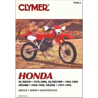 Clymer CM3284 Honda XL/XR250 1978-2000/ XL/XR350R 1983-1985/ XR200R/ XL250S/ XL250R etc