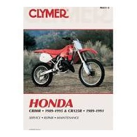 Clymer CM4312 Honda CR80R 1989-1995 and CR125R 1989-1991 (M4312)