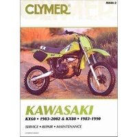 Clymer CM4442 Kawasaki KX60/ 1983-2002 and KX80 1983-1990 (M4442)