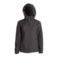 MotoDry Kevl-Ar Black Womens Textile Hoodie Jacket