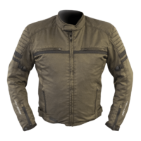 MotoDry Clubman Vintage Brown Textile Jacket