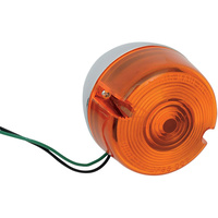 Chris Products CP-8410A Turn Signal w/Threaded Body No Wiring Hole for FXST/Sportster/Dyna 86-01