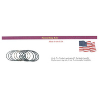 Cycle Pro CPL-28012C Piston Rings (Cast) Standard for Big Twin EVO 80ci 1200cc 84-99 & Sportster 88-03 1200cc