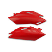 Cycra Side Number Panels Red for Honda CRF250R 10-13/CRF450R 09-12