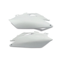 Cycra Side Number Panels White for Honda CRF250R 10-13/CRF450R 09-12