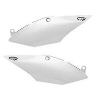 Cycra Side Number Panels White for Honda CRF250R 2018/CRF450R 17-18