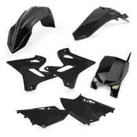 Cycra Powerflow Plastics Body Kit Black for Yamaha YZ125 15-20/YZ250 15-18/YZ250X 16-20