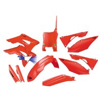 Cycra Powerflow Plastics Body Kit Red for Honda CRF250R 2018/CRF450R 17-18