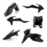 Cycra 5 Piece Replica Plastics Kit Black for KTM SX/SX-F/XC-F 16-20