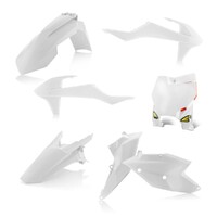 Cycra 5 Piece Replica Plastics Kit White for KTM SX/SX-F/XC-F 16-20
