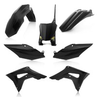 Cycra 5 Piece Replica Plastics Kit Black for Honda CRF250R 18-20/CRF450R 17-20