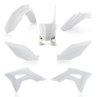 Cycra 5 Piece Replica Plastics Kit White for Honda CRF250R 18-20/CRF450R 17-20
