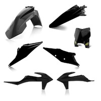 Cycra 5 Piece Replica Plastics Kit Black for KTM SX/SX-F/XC/XC-F 19-20