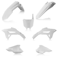 Cycra 5 Piece Replica Plastics Kit White for Honda CRF450R 2021