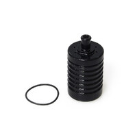 DK Custom Products DK-4ST-CC-BLK 4 Stage Vented Catch Can Black for External Breather Systems